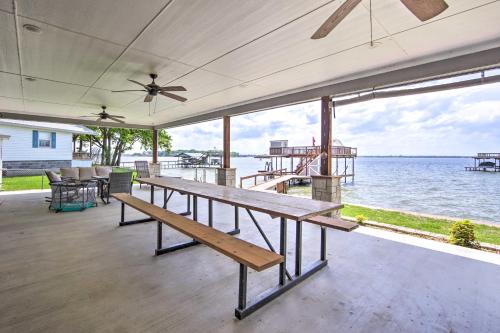 Lakefront Mabank Retreat with Dock and Boat House