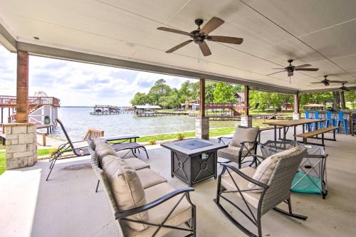 Lakefront Mabank Retreat with Dock and Boat House