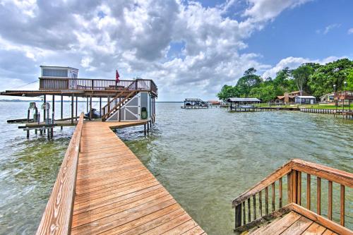 Lakefront Mabank Retreat with Dock and Boat House