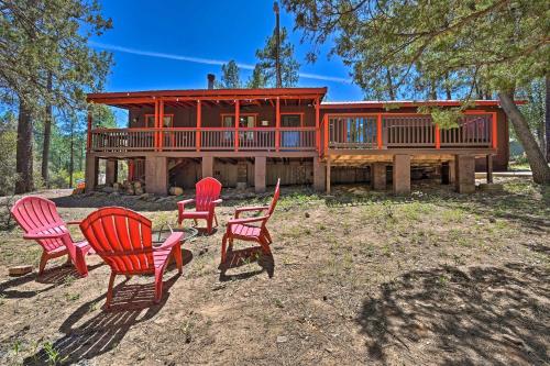 Cabin in Tonto National Forest Deck and Views!