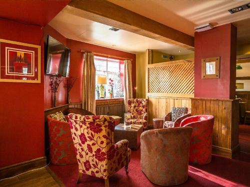 Krogs/atpūtas telpa, The Castle Hotel in Talgarth