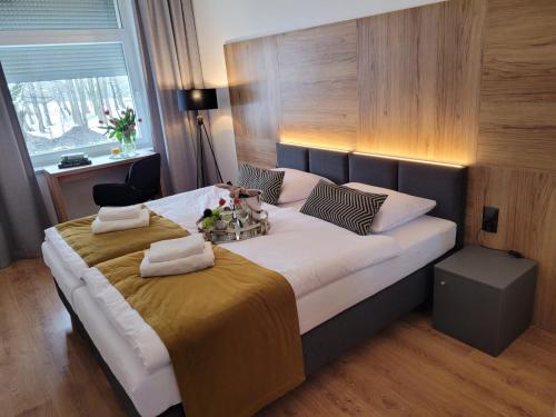 1 double bed