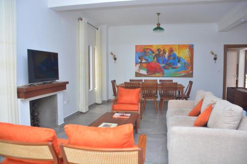 Delt lounge/TV-område, ARAUCARIA RESIDENCE in Gisenyi