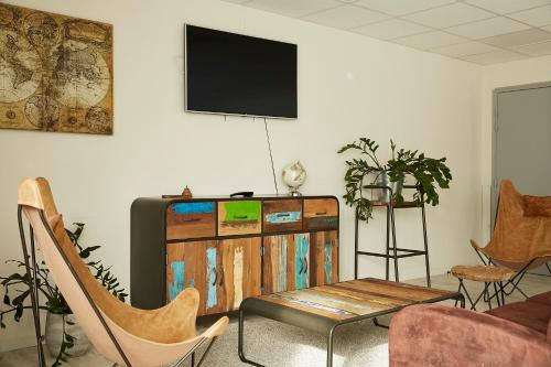 Közös társalgó / TV, Aparthotel Adagio Access Massy Palaiseau in Palaiseau