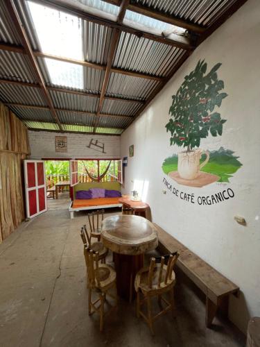 Lobby, Jungle Cabins El Escondido in Sebaco