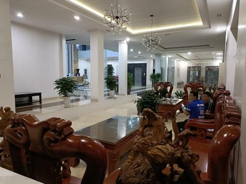 Empfangshalle, SONG HONG VIEW HOTEL in Lao Cai
