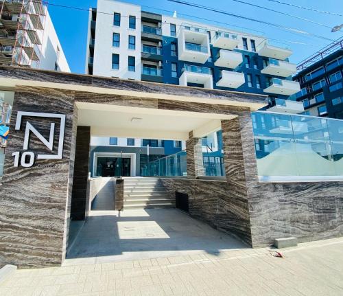 A szálláshely kívülről, Sim Seaside D10 in Mamaia-Sat