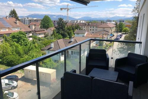 Levant T2 avec terrasse et vueMont-Blanc - Apartment - Ferney-Voltaire