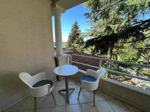 Erkély/terasz, Villas Plat in Mlini