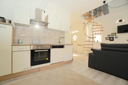 köök, Tischlerhaus - Ferienhaus am Schleswiger Dom in Schleswig