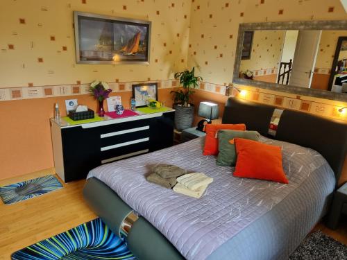 TiNat chambre avec grand jardin, parking gratuit, Douarnenez