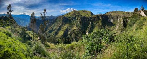 View, Hostal El Inca in Cotopaxi