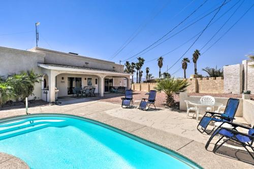 Lake Havasu City Abode with Pool and Mtn Views!