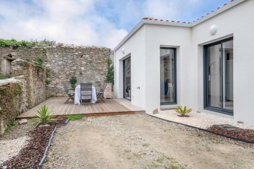 Viesnīcas āriene, Maison pour 6 personnes à Saint Michel Chef Chef (Maison pour 6 personnes a Saint Michel Chef Chef) in Saint Michel Chef Chef