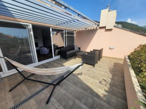 Erkély/terasz, Montenegro Sea Pearl Apartments Petrovac in Petrovac