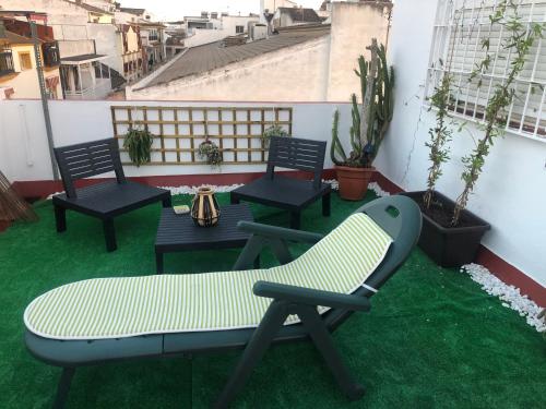 شرفة/ تراس, Vivienda Turística Jaén Interior PARKING GRATUITO (Vivienda Turistica Jaen Interior PARKING GRATUITO) in اندوجار