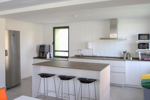 virtuve, ATERPE KANPEZU HOSTEL in Genevilla