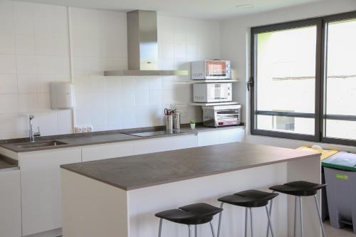 virtuve, ATERPE KANPEZU HOSTEL in Genevilla