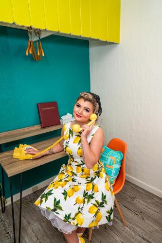 The Atomic Blue Motor-Inn