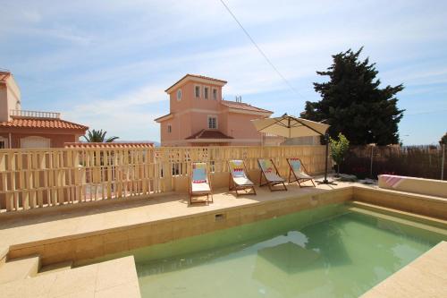 Chalet Mediterráneo Bolnuevo by Rental Olé in Puerto de Mazarrón