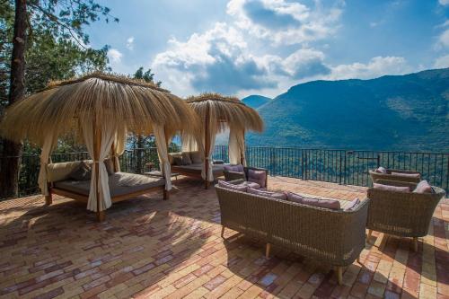 Erkély/terasz, Vytae Spa & Resort in Vallecorsa