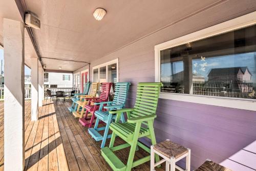 Coastal Crystal Beach House - Walk to Beach! in Crystal Beach, USA