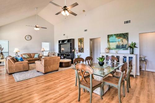 Coastal Crystal Beach House - Walk to Beach! in Crystal Beach, USA