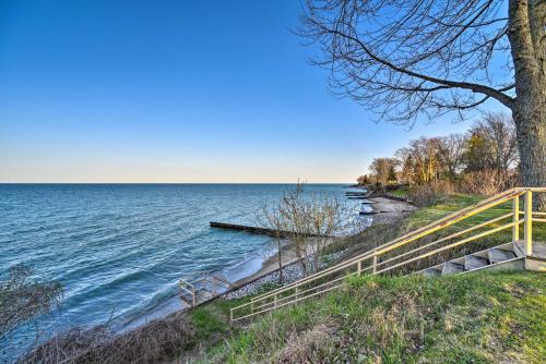 Lakefront Lexington Escape Steps to Beach!