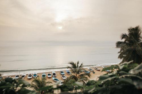 Uitzicht, Bay Vista Hotel in Arugam Bay