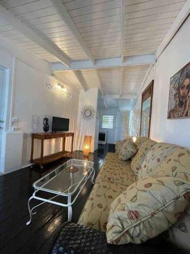 Petit coin de paradis à 5 min Baie Orientale, Idolem résidence unité 7bis - 57 Rue du Mont Vernon 1 - Location saisonnière - Cul de Sac