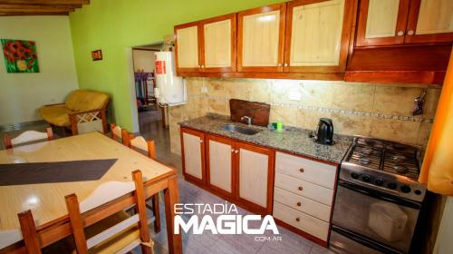 Kitchen, Cabanas Benegas in Pedro Vargas