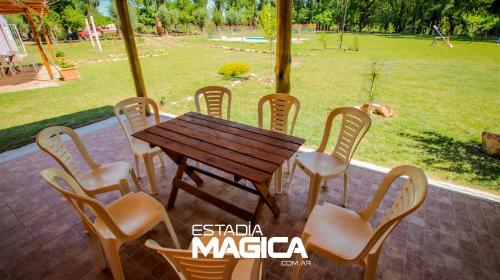 Garden, Cabanas Benegas in Pedro Vargas