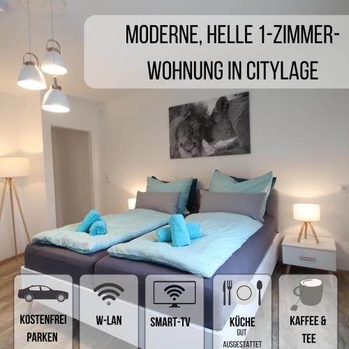 Moderne, helle 1 Zimmer-Wohnung in Citylage - Apartment - Bad Urach