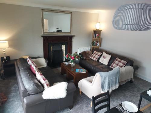 Shared lounge/TV area, The Thistle Guesthouse in Borve