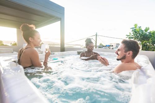 발코니/테라스, Résidence Vili Vili (Residence Vili Vili) in 마무주