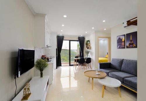 MON HOMESTAY HA LONG- VIEW SEA & SUNWHEEL - 공용 라운지/TV 시청 구역