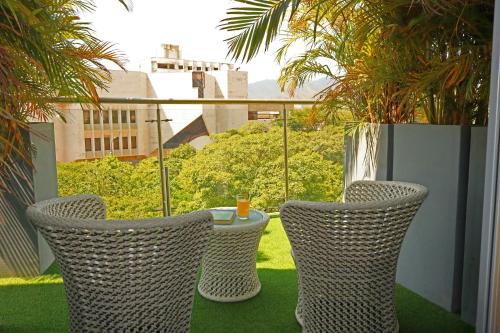 Habitación doble, balcón
