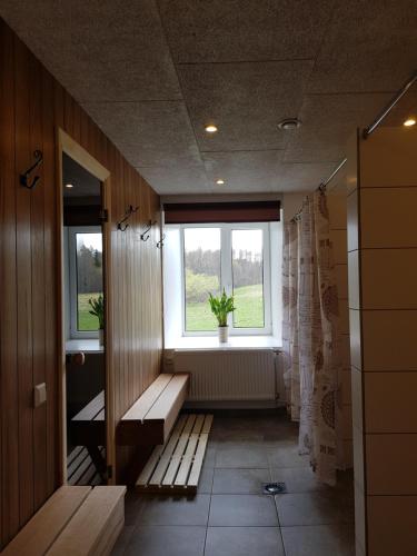 Sauna, Viesu māja Vālodzes (Viesu maja Valodzes) in Alūksne