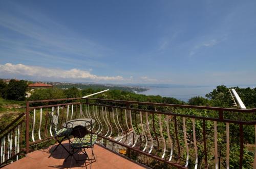 balkon/terras, House Pobri in Pobri