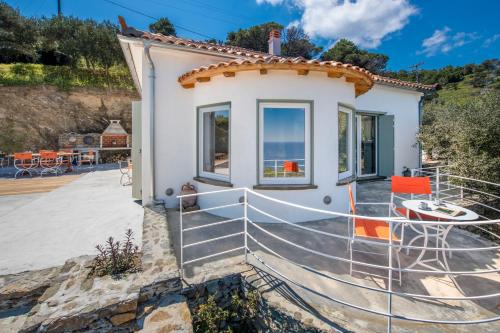 Pohled zvenku, Avgi Villa in Loutraki Skopelos