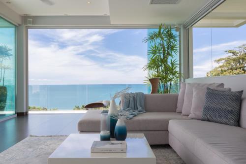 Panoramic Beach- and Seaview Duplex Studio  - 발코니/테라스