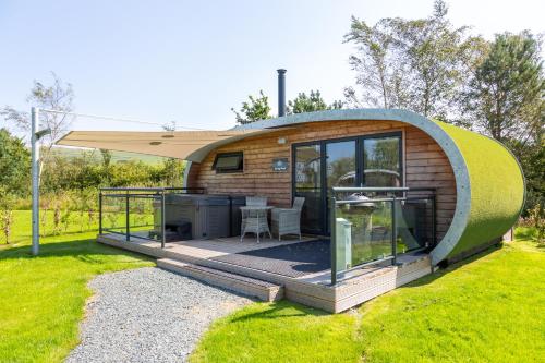 Fell View Park Escape Pods with hot tubs
