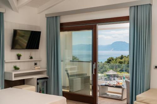 陽台/露台, I Ginepri Hotel in 多爾加利