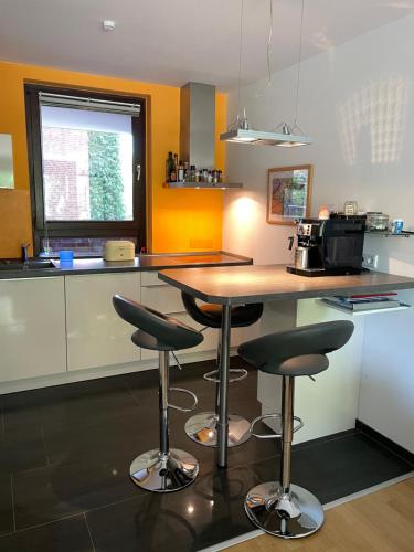 Messe- und Ferienwohnung mit Dachterrasse am Fluss, Hannover (fotografie 8)