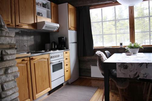 廚房, Holiday Home Vonkamies in 索丹克萊