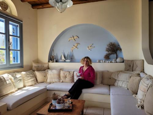  Cycladic Cozy Cottage for5 in Agios Sostis