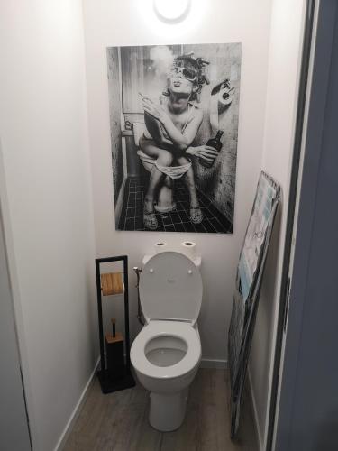 T3 avec salle de bain privative par chambre