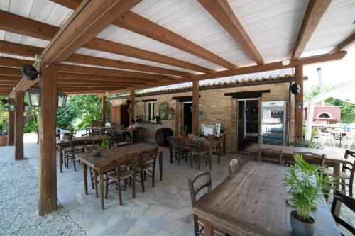 Étterem, Lodge Holidays - Camping Podere Sei Poorte in Monteciccardo