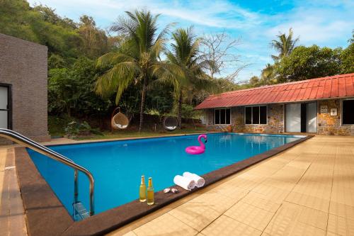 Swimming pool, SaffronStays Meadowbrook, Panvel - pet-friendly villa near Karnala Bird Sanctuary in Karnala Bird Sanctuary