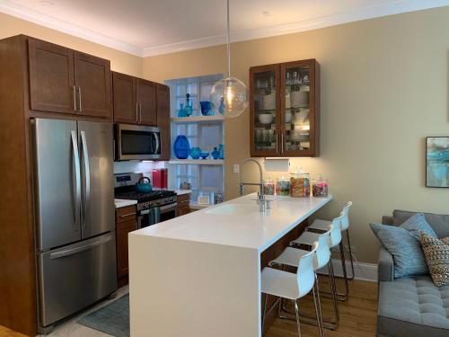 kuhinja, 1F Cozy Home in Little Italy near Downtown West Loop United Center in University Village